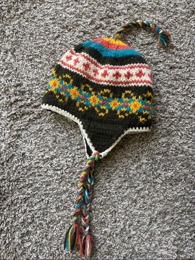 Multicolor Wool Hat